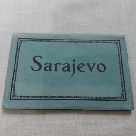 8 ks dobových pohlednic Sarajevo 1914
