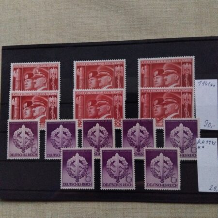 Znamky Nemecko Treti tise 1933-45