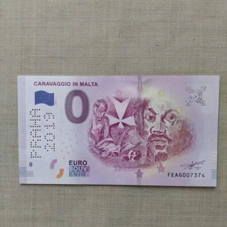 0 euro Bankovka 2019