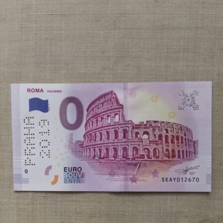 0 Euro Bankovka 2019