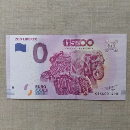 0 Euro Bankovka 2019