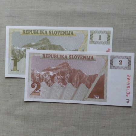 1 a 2 Tolary Slovenia 1990