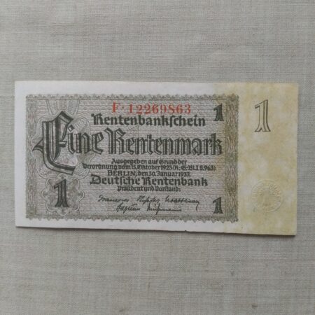 1 Marka 1937 Nemecko