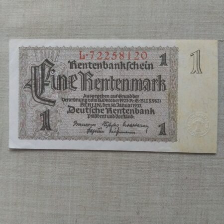 1 Marka 1937 Nemecko