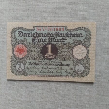 1 Marka Nemecko 1920