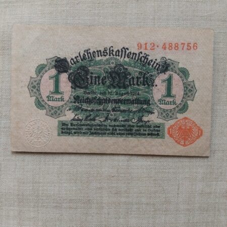 1 Marka Nemecko 1914