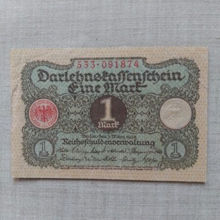 1 Marka 1920 Nemecko