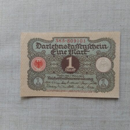 1 Marka 1920 Nemecko