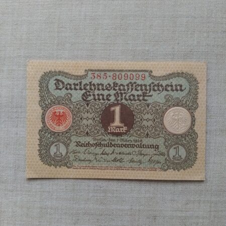 1 Marka 1920 Nemecko
