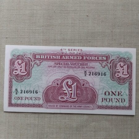 1 Libra Anglie Armada 1956