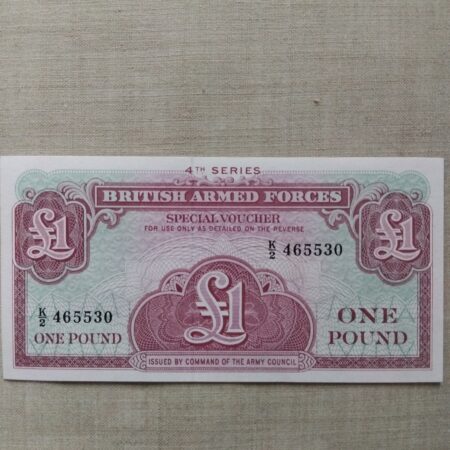 1 Libra Anglie Armada 1956