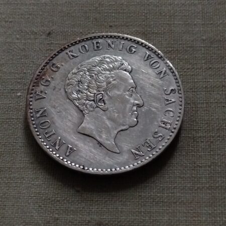 1 Tolar 1829 Sasko Anton stribro