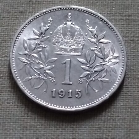 1 Koruna 1915 stribro