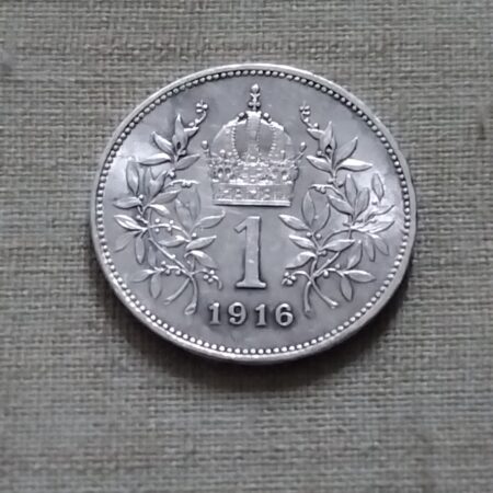 1 Koruna 1916 Stribro FJI