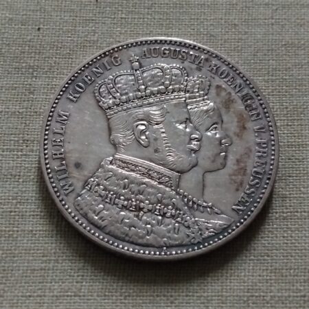 1 Tolar Prusko Wilhelm I. 1761 A stribro