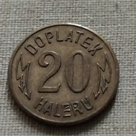 Zeton Elektricke Drahy Praha 1922