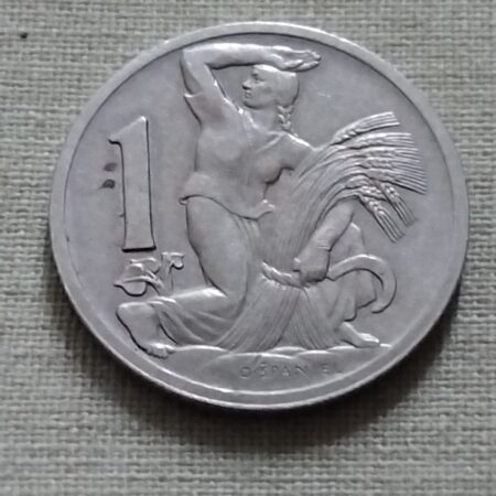 1 Koruna 1937 CSR