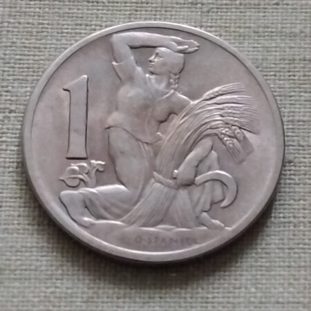 1 koruna 1938 CSR