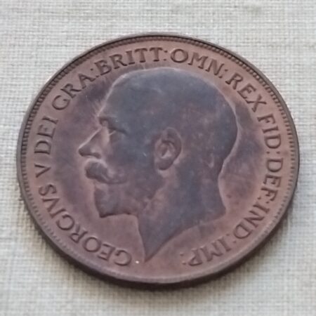 1 Penny Jiri V. 1918 Anglie