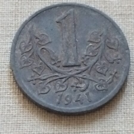 1 Koruna 1941 Protektorat BuM