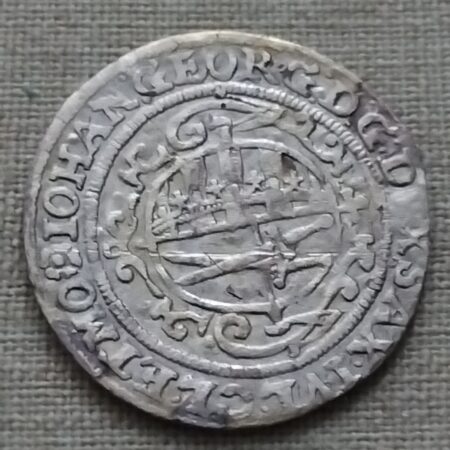 1 Gros Sasko Johann George I. 1624