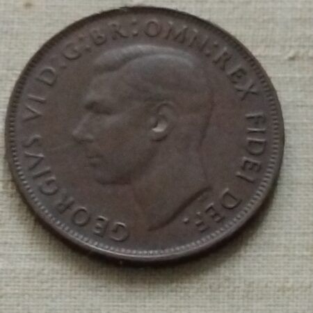 1 Penny Jiri VI. 1951 Australie