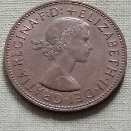 1 Penny Alzbeta II. 1967 Anglie