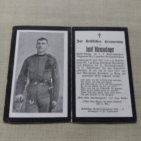 Vzpominka na padle v 1.svetove valce