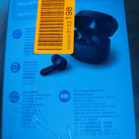 Bezdrátová sluchátka Philips TAT2236BK/00 zánovní